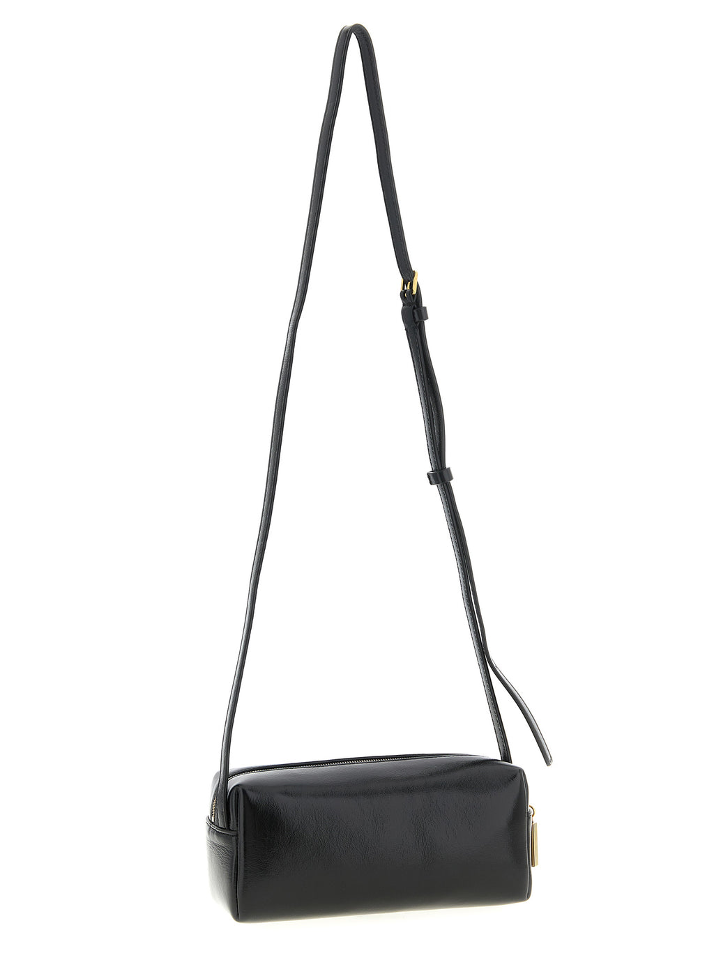 Khaite Black Calfskin Crossbody Bag