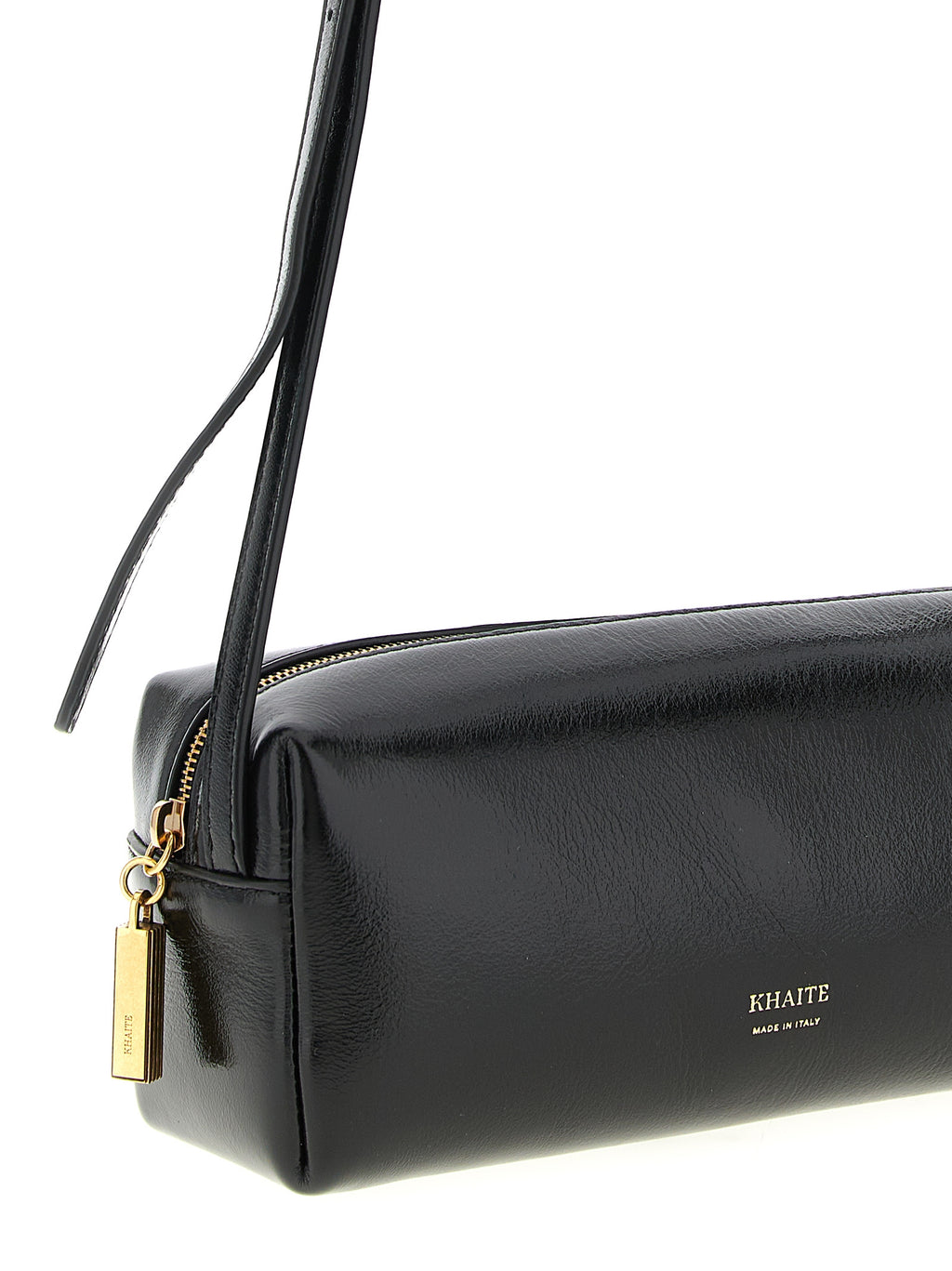 Khaite Black Calfskin Crossbody Bag