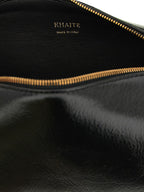 Khaite Black Calfskin Crossbody Bag