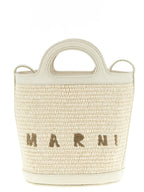 Marni White Cotton Handbag