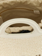 Marni White Cotton Handbag