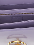 Gucci Purple Calfskin Shoulder Bag