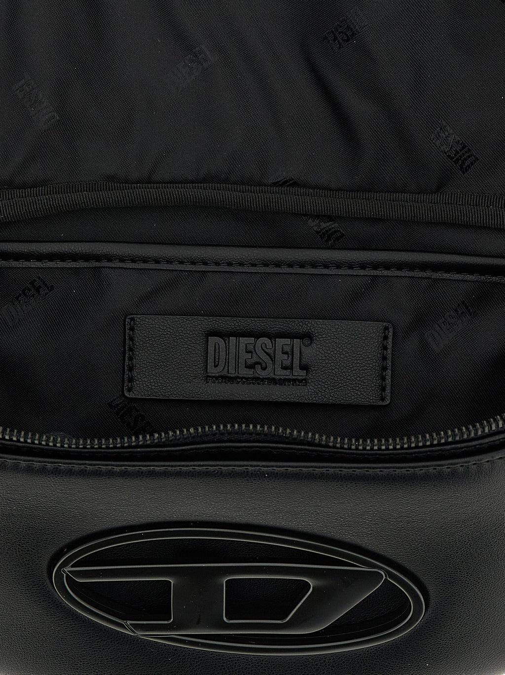 Diesel Black Polyethylene Crossbody Bag