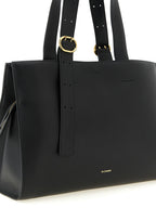 Jil Sander Black Calfskin Tote Bag