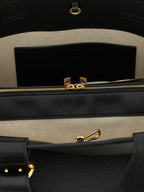 Jil Sander Black Calfskin Tote Bag