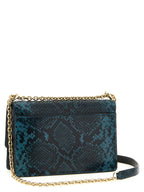 Furla Blue Goatskin Crossbody Bag