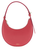 Furla Fuchsia Calfskin Shoulder Bag
