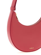 Furla Fuchsia Calfskin Shoulder Bag