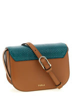 Furla Multicolor Lamb Leather Crossbody Bag