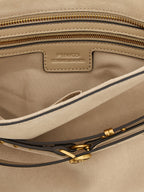 PINKO Beige Cowhide Shoulder Bag