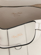 Roger Vivier Gray Calfskin Tote Bag