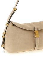 PINKO Beige Cowhide Shoulder Bag