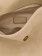 PINKO Beige Cowhide Shoulder Bag