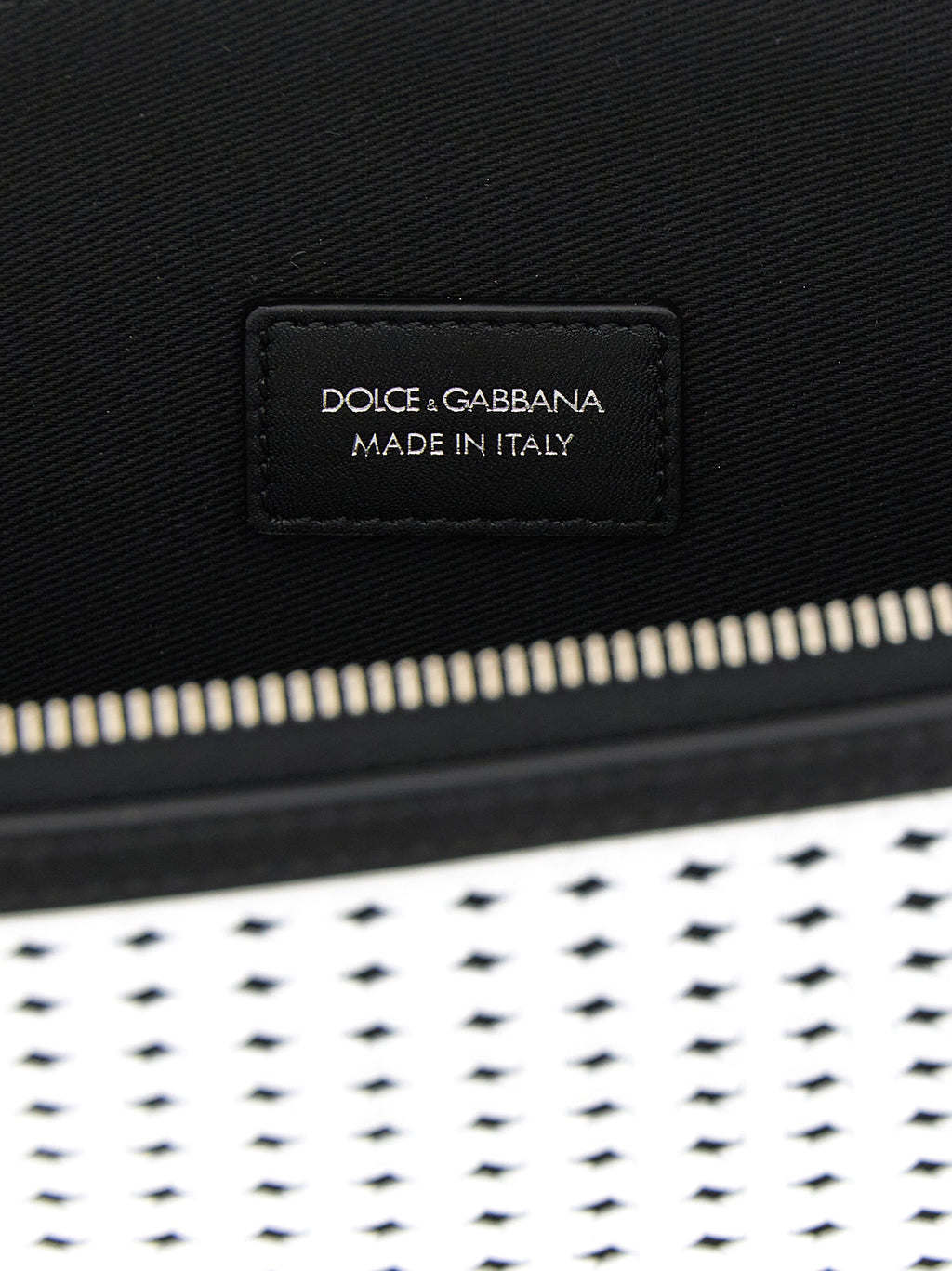 Dolce & Gabbana Bicolor Calfskin Clutch Bag