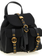 PINKO Black Polyamide Backpack