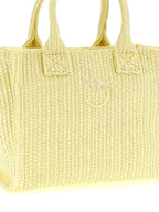 PINKO Bicolor Polypropylene Tote Bag