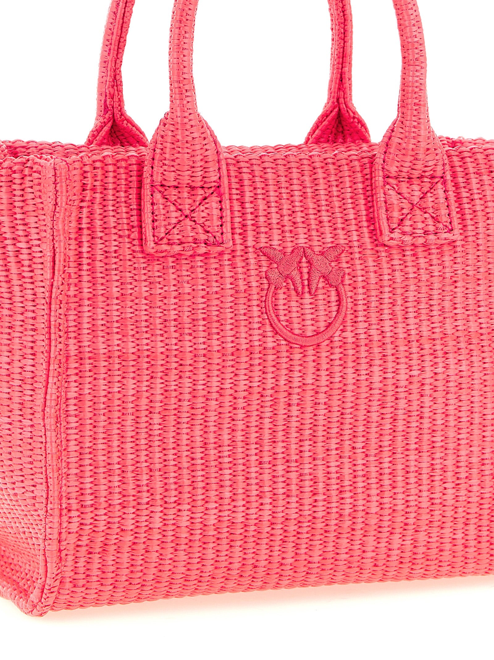PINKO Fuchsia Polypropylene Tote Bag