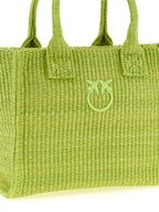 PINKO Bicolor Polypropylene Tote Bag