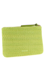 PINKO Bicolor Polypropylene Clutch Bag