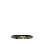 Ferragamo Brown Calf Leather Bos Taurus Regular Belt