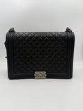 Chanel Bicolor Leather Handbag