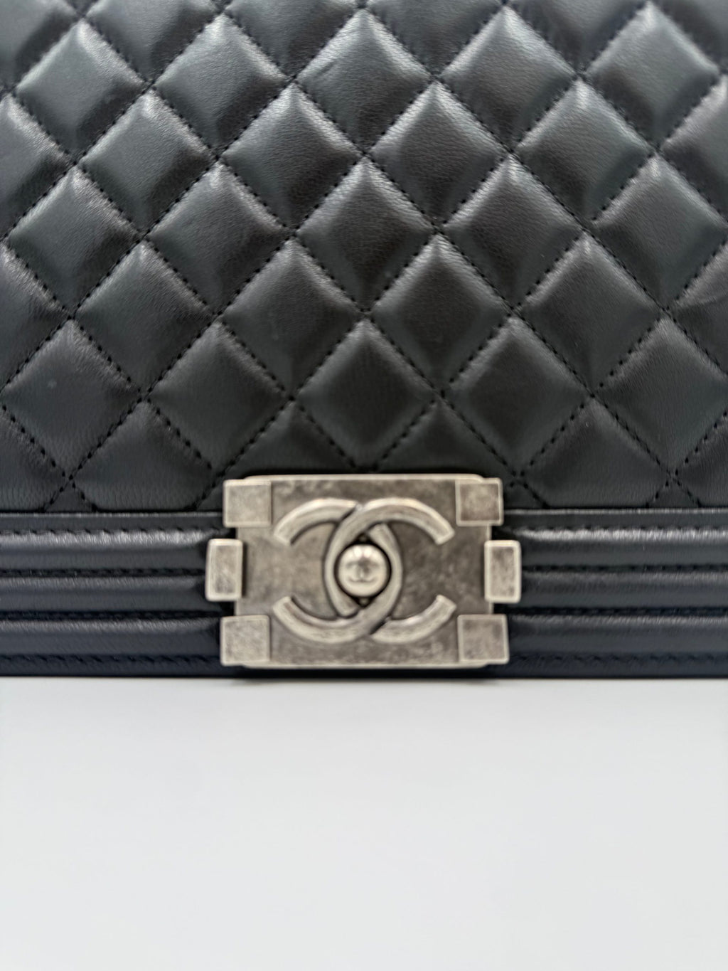 Chanel Bicolor Leather Handbag
