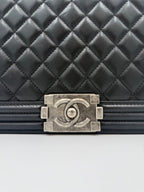 Chanel Bicolor Leather Handbag