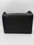 Chanel Bicolor Leather Handbag