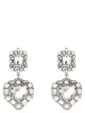 Self-Portrait Silver Cotton Earrings