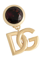 Dolce & Gabbana Gold Brass Earrings
