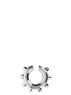 Jil Sander Silver Brass Earrings