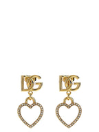 Dolce & Gabbana Gold Brass Earrings