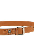 Ermanno Scervino Brown Calfskin Regular Belt