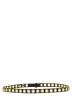 PINKO Black Polyethylene Regular Belt