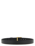 Dolce & Gabbana Black Calfskin Regular Belt