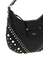 Jimmy Choo White Lamb Leather Shoulder Bag