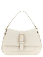 Furla Beige Calfskin Shoulder Bag