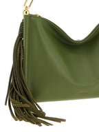 Furla Bicolor Lamb Leather Shoulder Bag