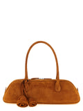 Magda Butrym Brown Calfskin Shoulder Bag