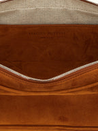 Magda Butrym Brown Calfskin Shoulder Bag