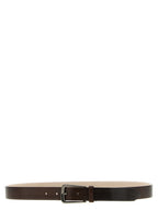 Brunello Cucinelli Brown Leather Regular Belt