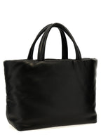 Saint Laurent Black Lamb Leather Tote Bag