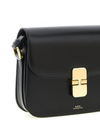 A.P.C. Black Cowhide Crossbody Bag