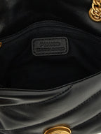 PINKO Black Lamb Leather Crossbody Bag