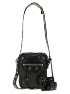 Balenciaga Black Lamb Leather Crossbody Bag