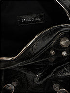 Balenciaga Black Lamb Leather Crossbody Bag