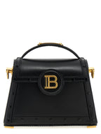 Balmain Black Calfskin Handbag