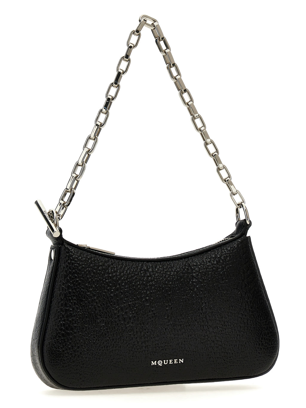 Alexander McQueen Black Lamb Leather Handbag