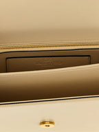 Valentino Garavani White Calfskin Shoulder Bag