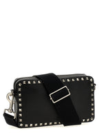 Valentino Garavani Black Calfskin Crossbody Bag